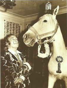 Dalí y su caballo
